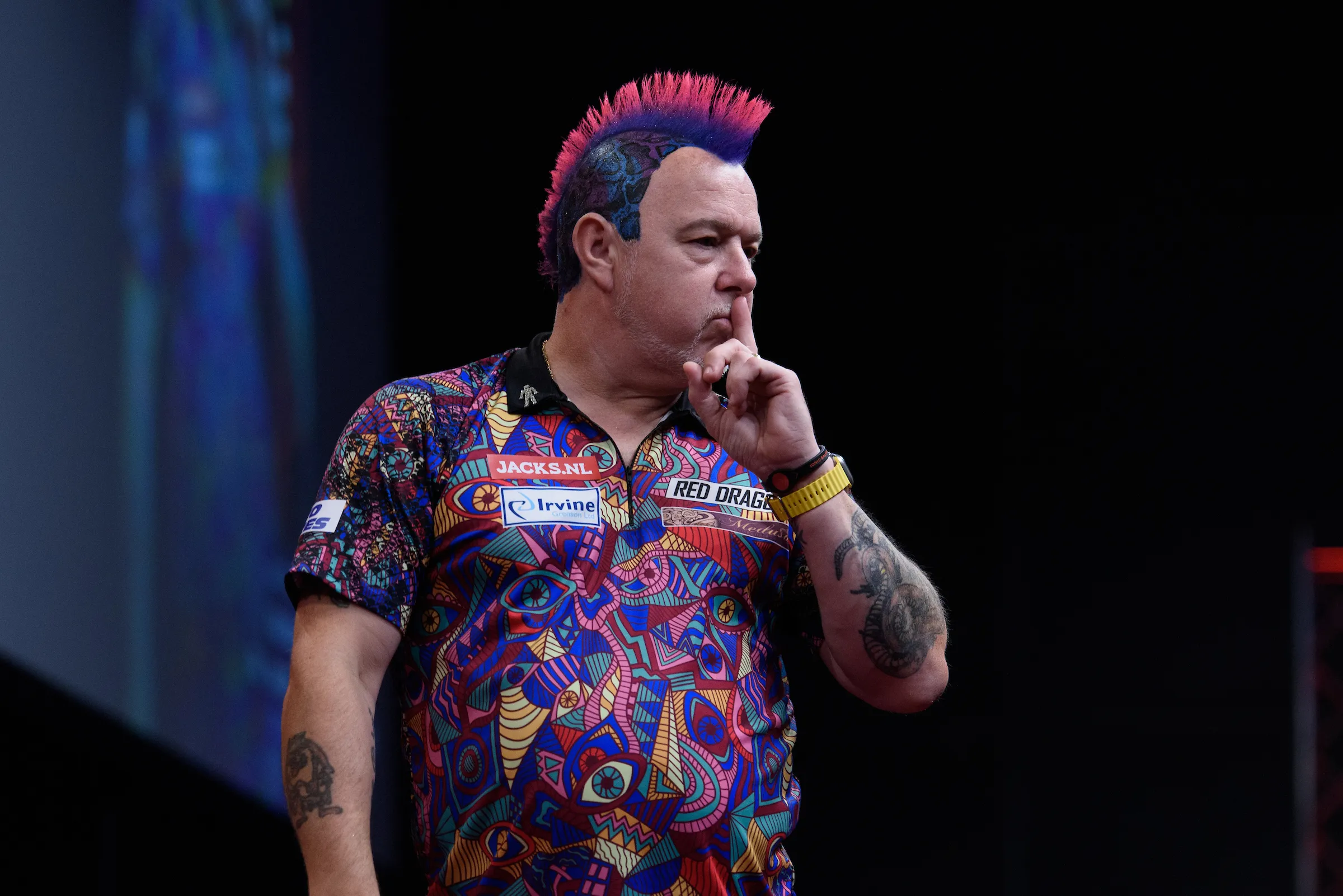 Peter Wright gekwetst door uitspraken van critici: ''Ik wil ze een lesje leren''