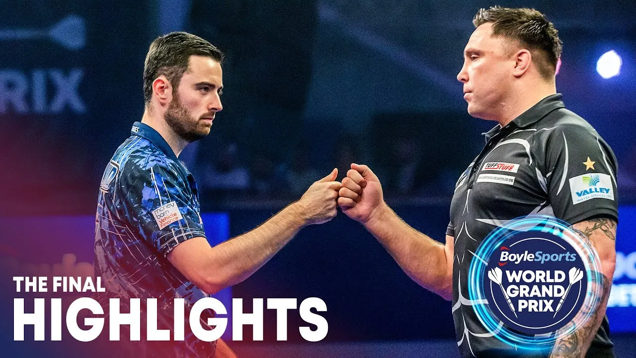 VIDEO: Bekijk hier de hoogtepunten van de World Grand Prix-finale tussen Luke Humphries en Gerwyn Price