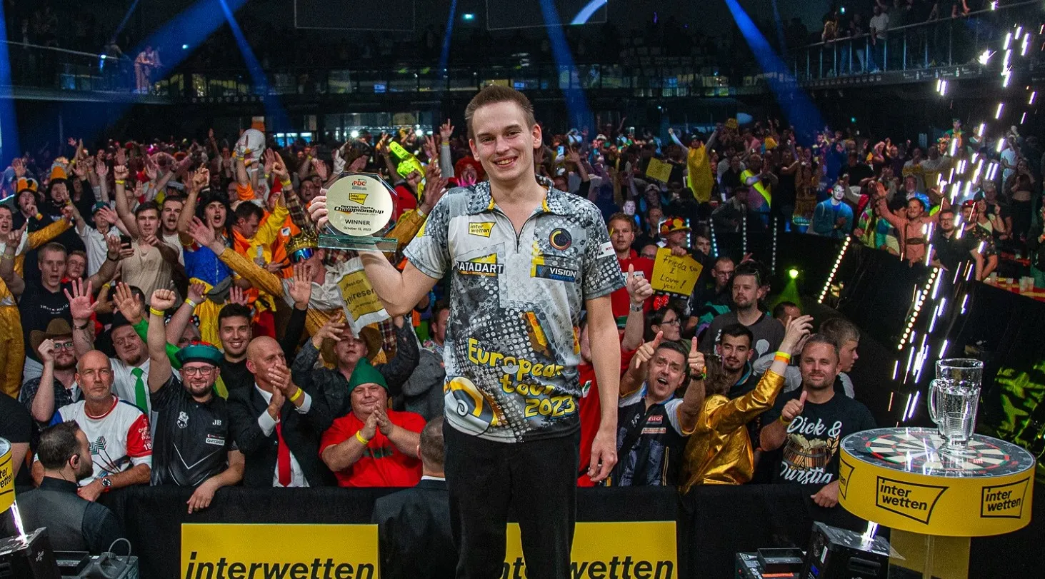 Pietreczko durft groter te dromen na stuntzege op German Darts Championship: ''Ga mijn uiterste best doen om de beste te worden''