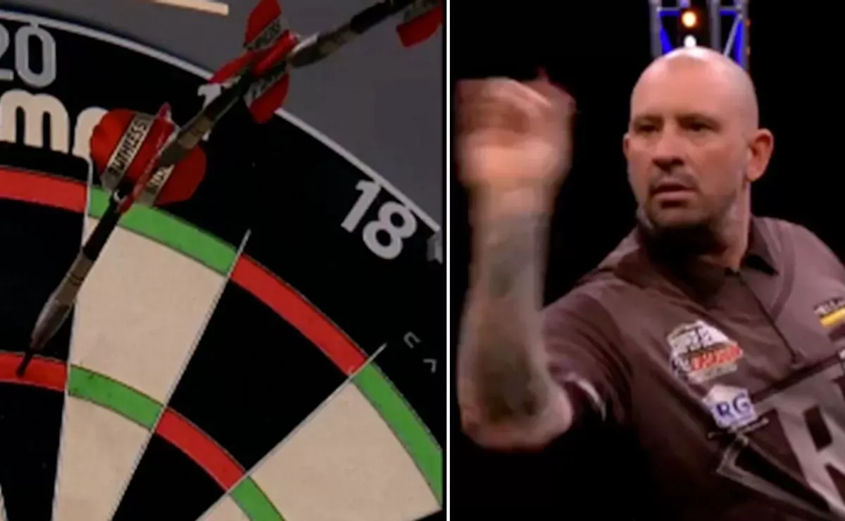 VIDEO: Rob Colins gooit zeldzame 'Triple Robin Hood' in MODUS Super Series