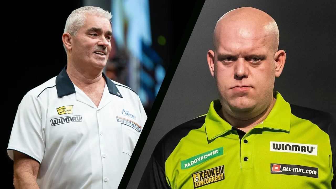 Steve Beaton stunt met zege op Michael van Gerwen; Gian van Veen overtuigend naar tweede ronde in Hildesheim