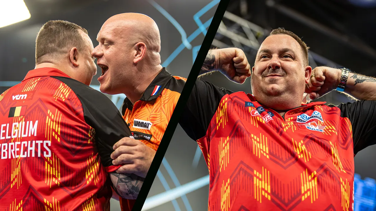 ''Normaal heeft hij de grootste mond'' - Belgen genieten van zwijgende Michael van Gerwen