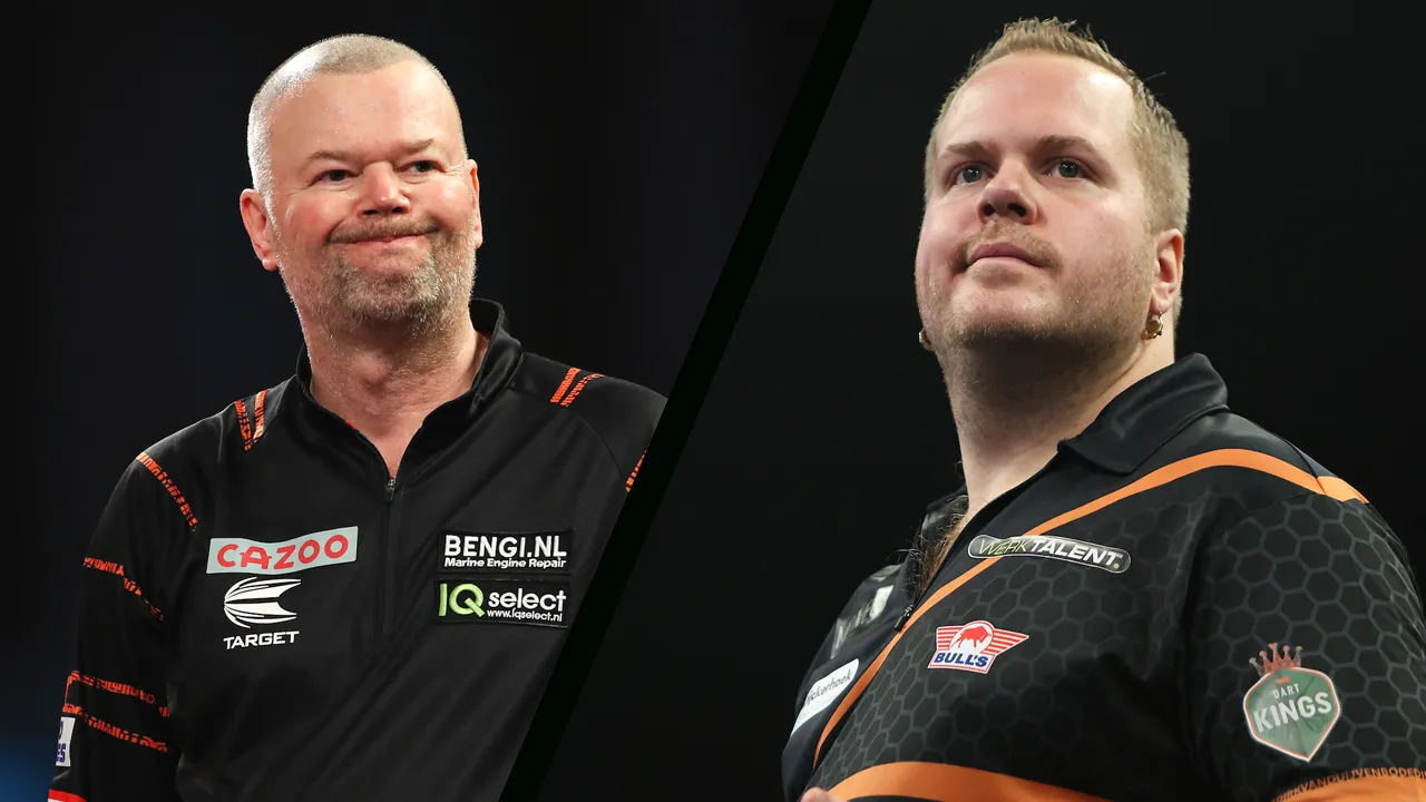 Dirk van Duijvenbode en Raymond van Barneveld met ruime cijfers onderuit in halve finales van Players Championship 11