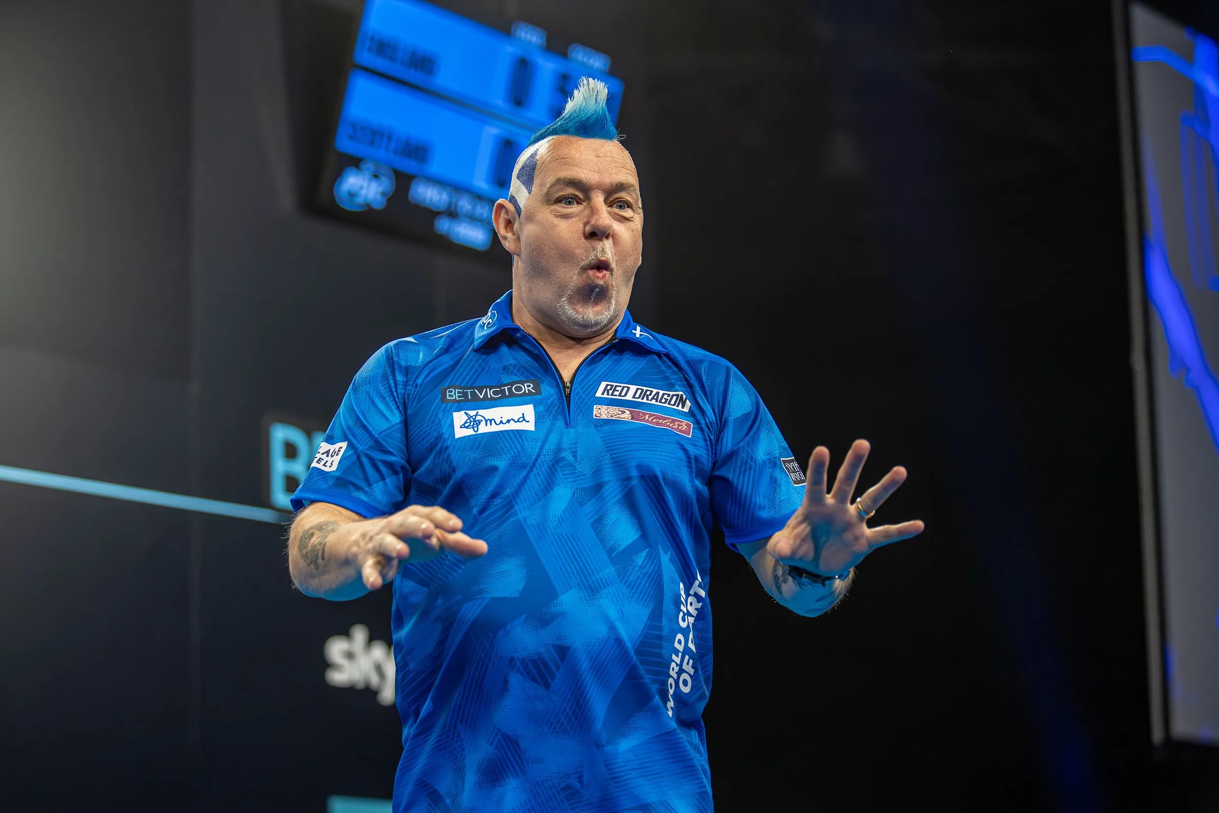 ''Dan laten wij zien wie de baas is'' - Peter Wright wil Engels feestje bederven op World Cup of Darts
