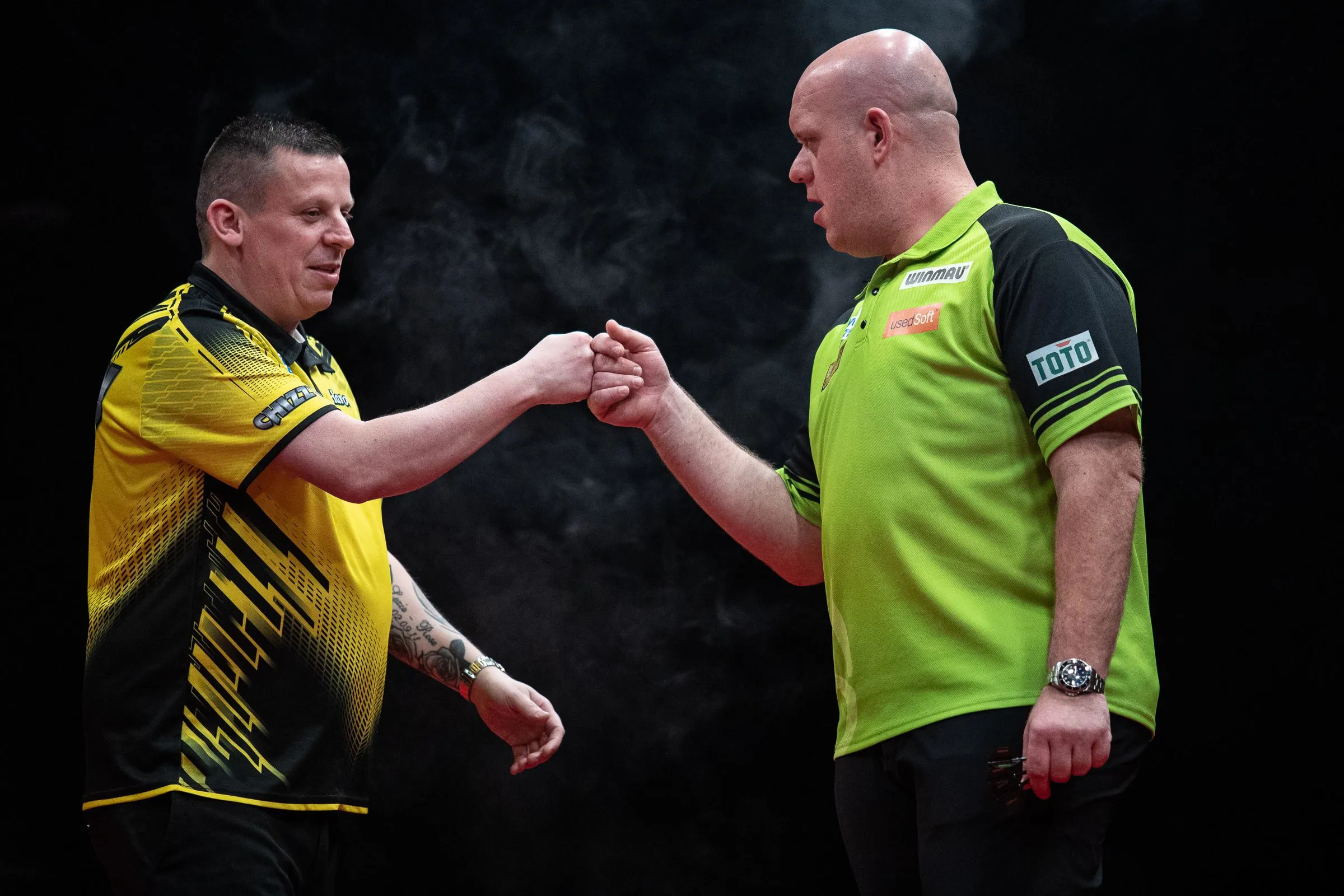 European Tour Order of Merit: Chisnall nieuwe koploper, Van Gerwen zakt een plaats