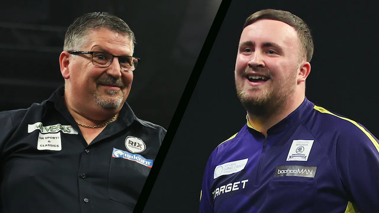 gary anderson luke littler