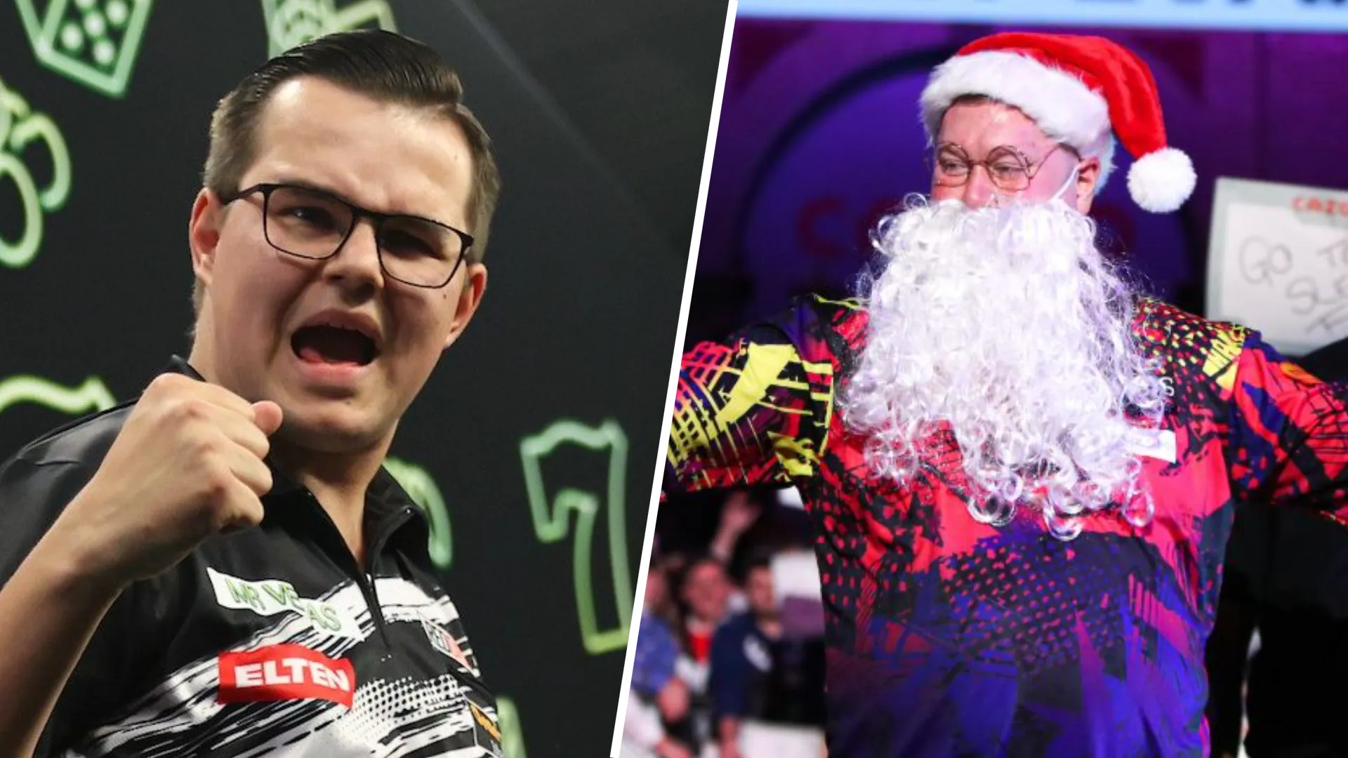 Speelschema WK Darts 2025 op maandagavond: met Gian van Veen en 'kerstman' Ricky Evans in laatste sessie voor kerstbreak