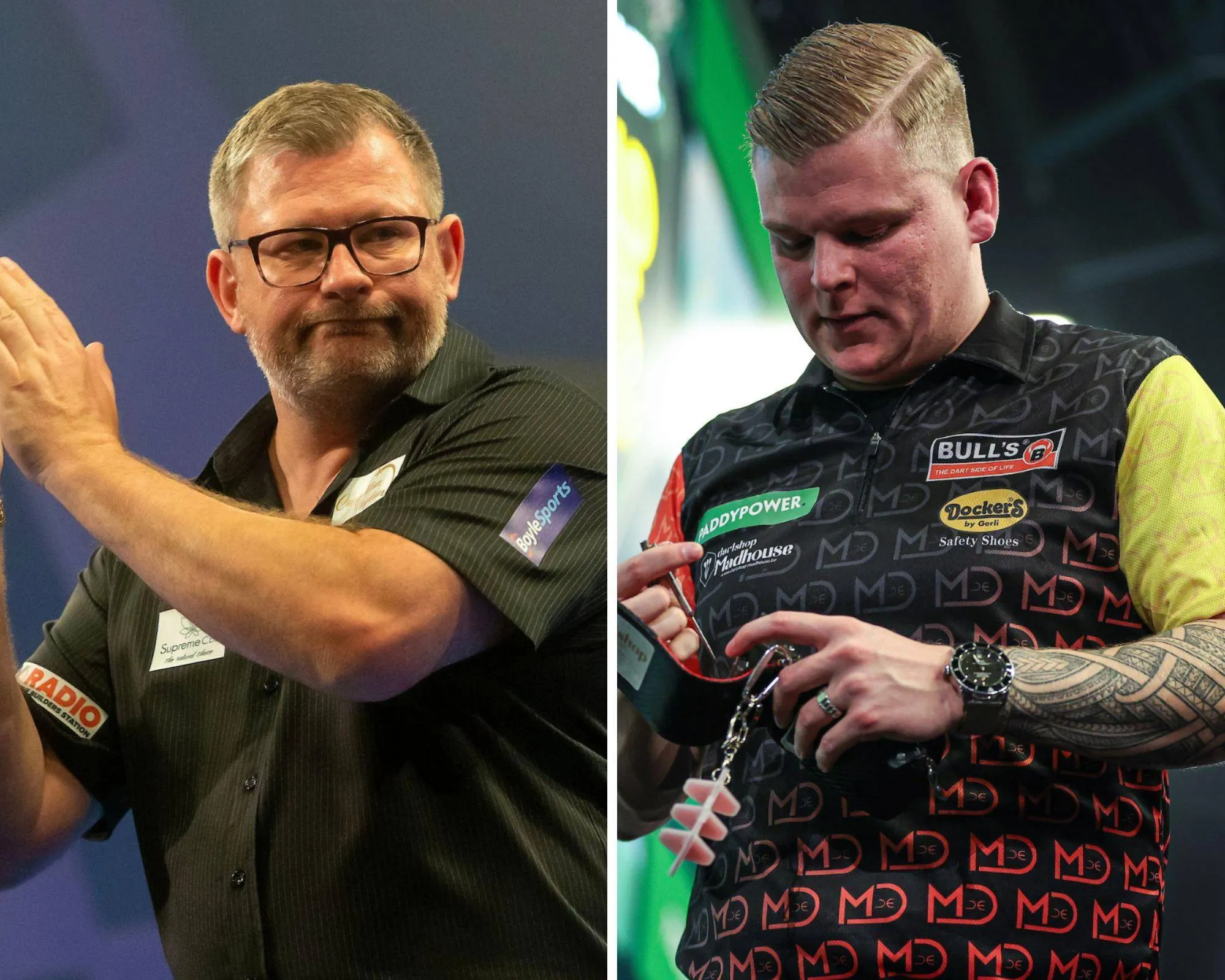 James Wade adviseert Mike de Decker en andere afwezigen in Premier League Darts: "Als je blijft huilen over wat oneerlijk is, zou je de hele dag huilen"