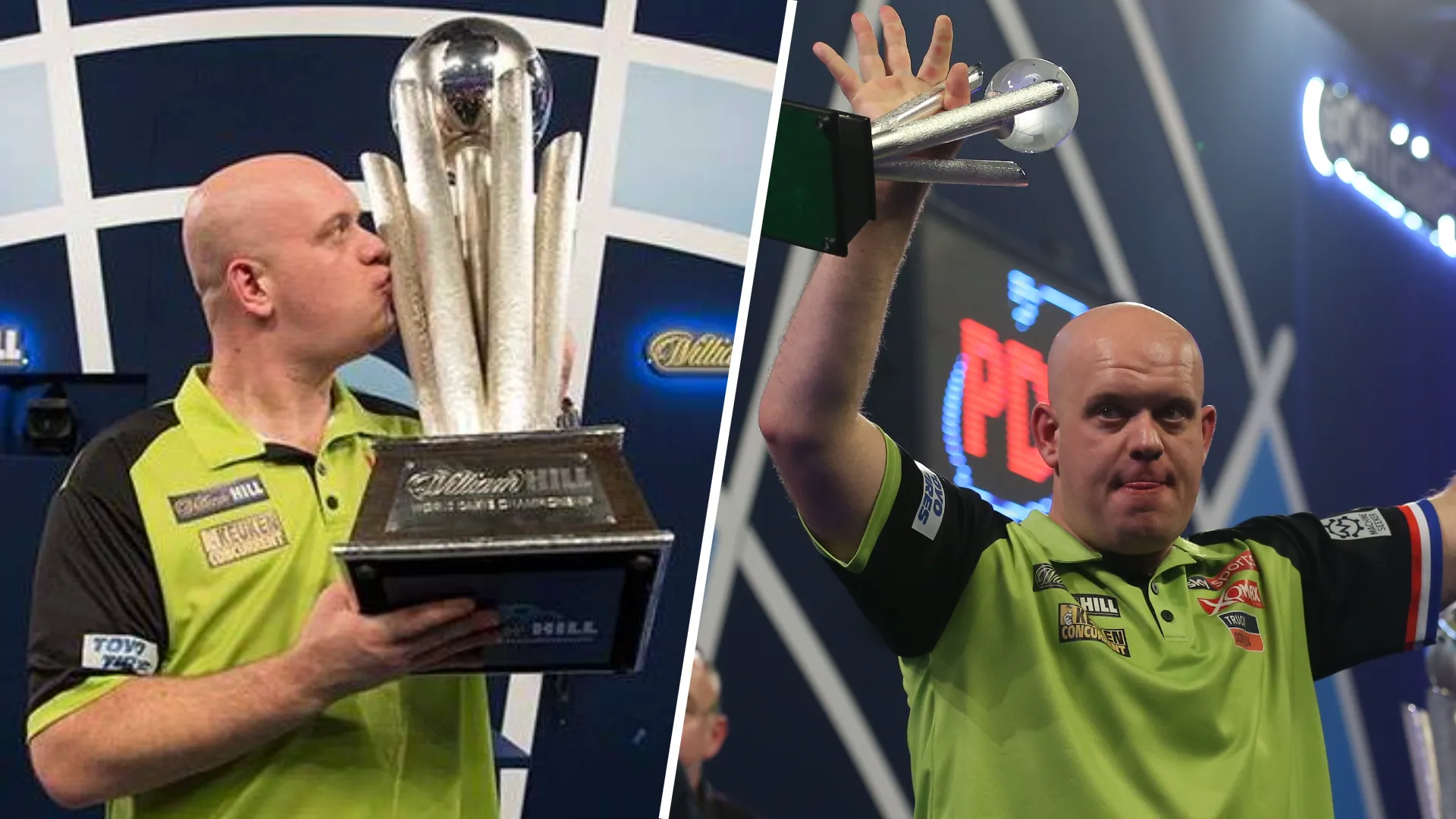 Van Gerwen gaat zevende WK-finale spelen: zo verging het hem bij zijn eerdere pogingen