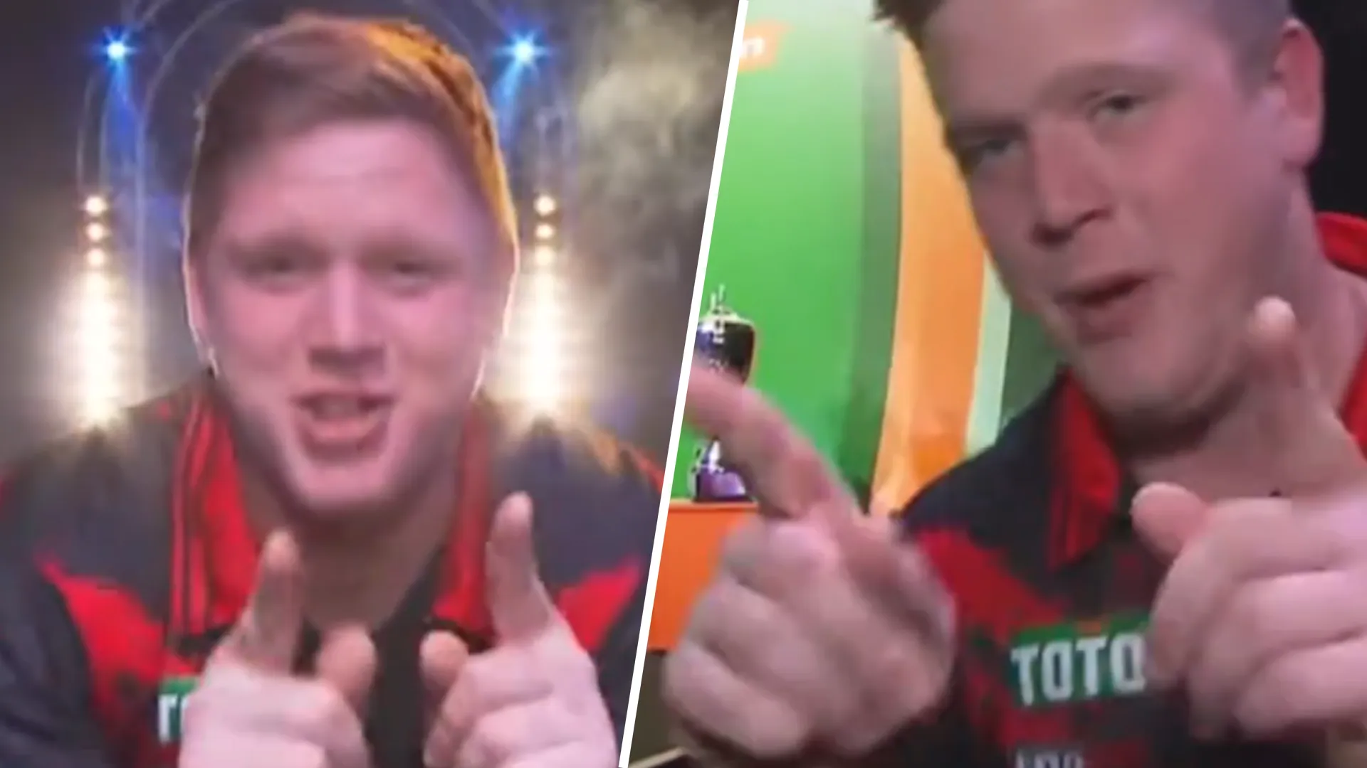 VIDEO: Danny van Trijp rapt er op los tijdens walk-on op Dutch Open