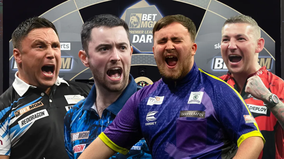 VOORBESCHOUWING: Wie houdt Luke Littler af van titelprolongatie bij play-offs van Premier League Darts?