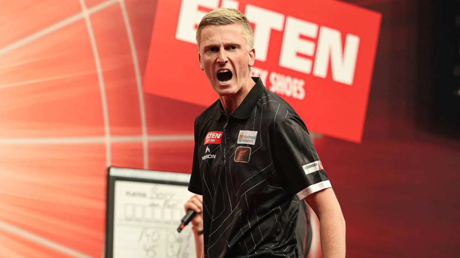 Wessel Nijman en Jermaine Wattimena met ruime zeges naar tweede ronde op European Darts Open