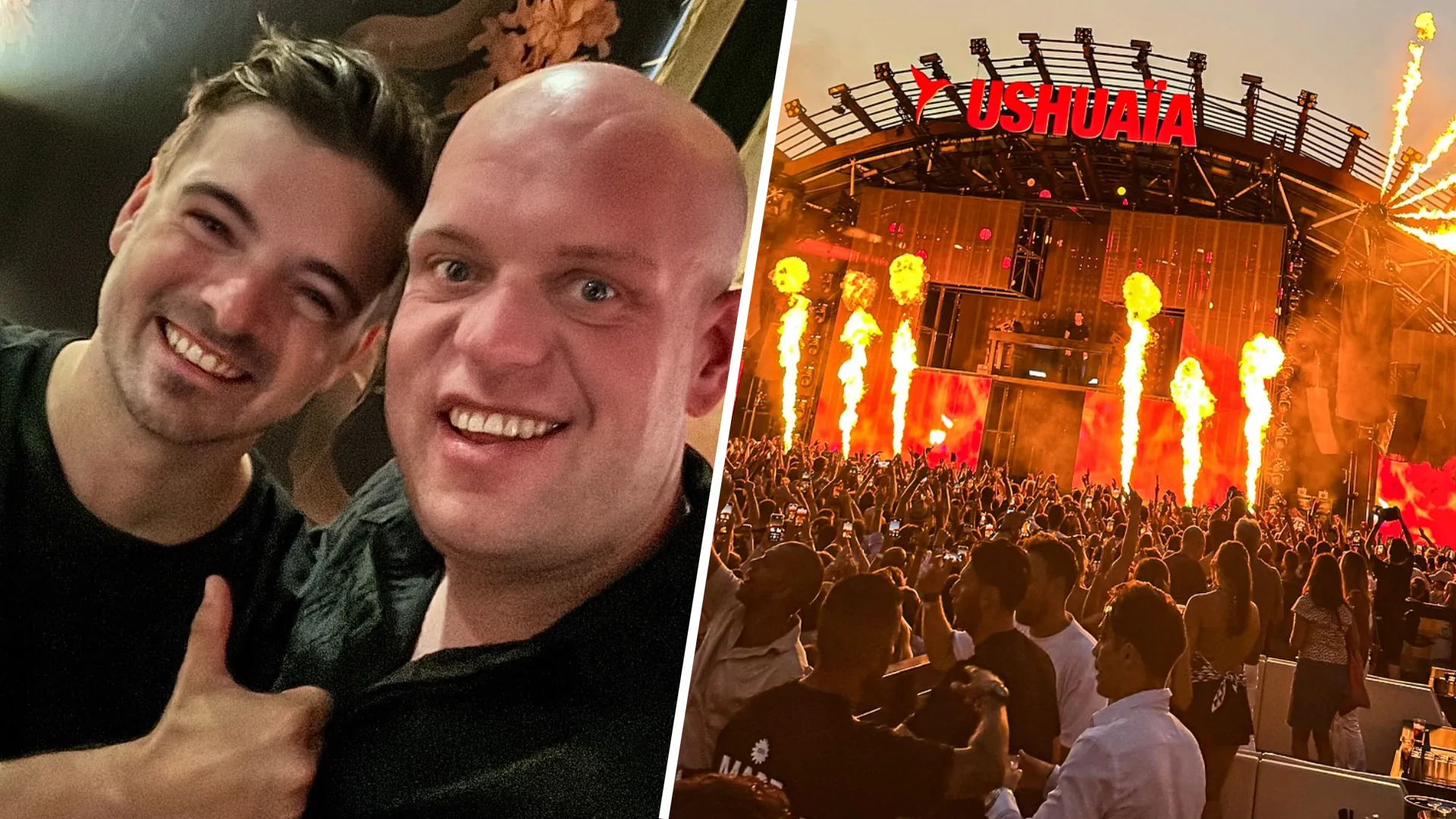 "Een ongelooflijke avond met bekende dj en technolegende" - Michael van Gerwen geniet van vakantie in Ibiza