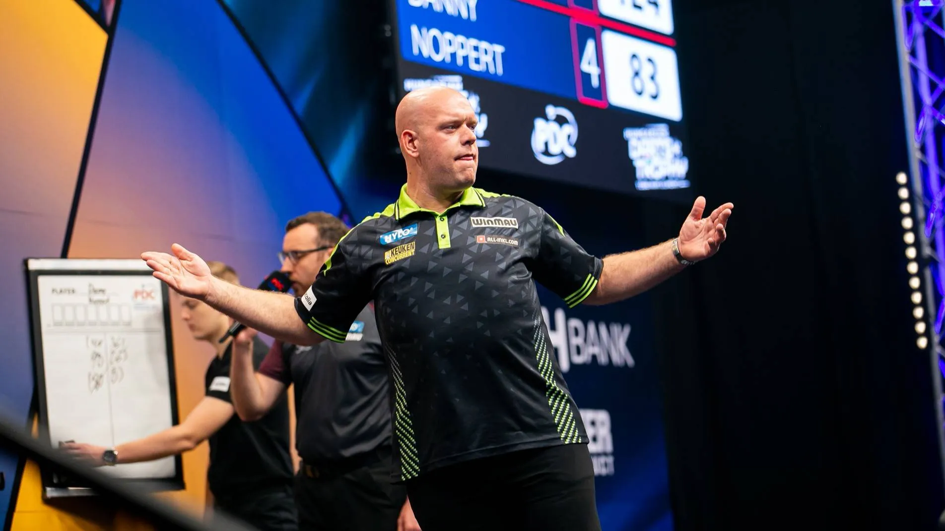 Voorbeschouwing donderdagavond EK Darts: Nederlands treffen tussen Michael van Gerwen en Wessel Nijman, ook Gian van Veen komt in actie