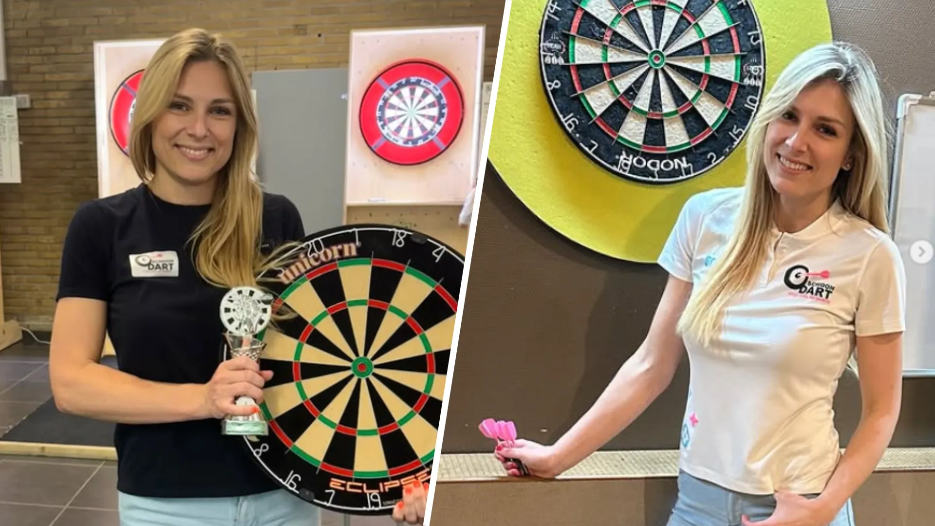 "Drie jaren geleden pas begonnen en nu al op de WDF World Masters" - Het bijzondere verhaal van de voormalige vriendin van wereldkampioen Snooker