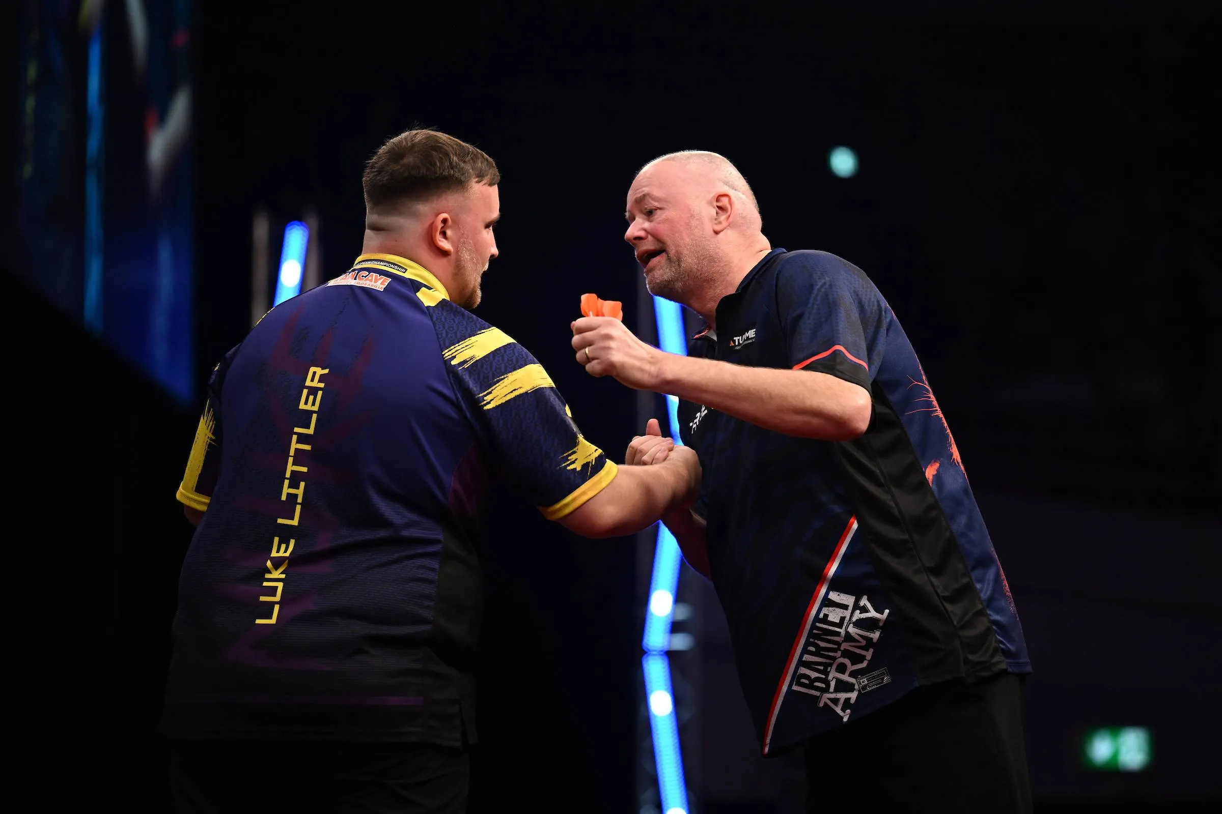 Luke Littler &amp; Raymond van Barneveld