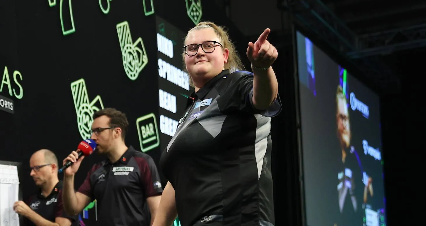 "Andere spelers moeten me niet vertellen dat ik nog niet klaar ben voor de top" - Beau Greaves verlaat Grand Slam of Darts met zege in laatste groepswedstrijd