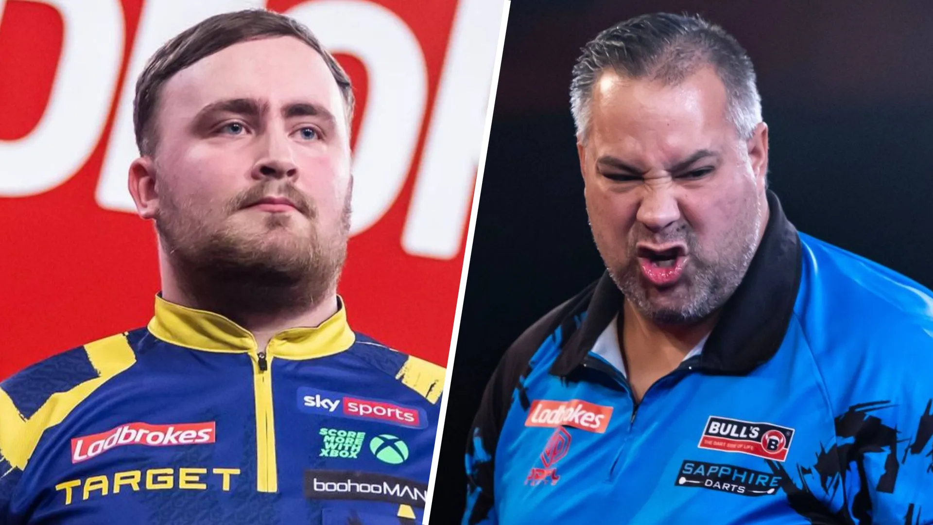 Luke Littler & Jermaine Wattimena