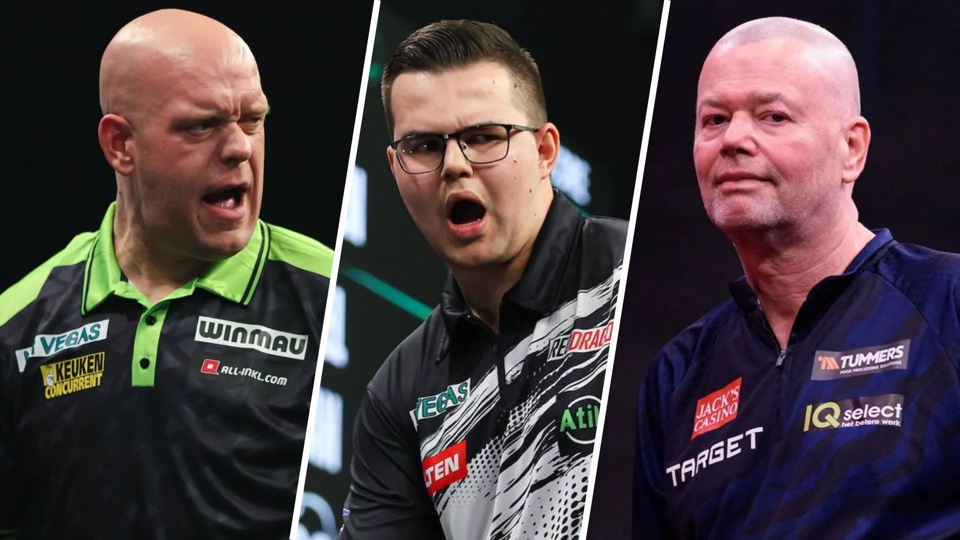 Michael van Gerwen, Gian van Veen & Raymond van Barneveld