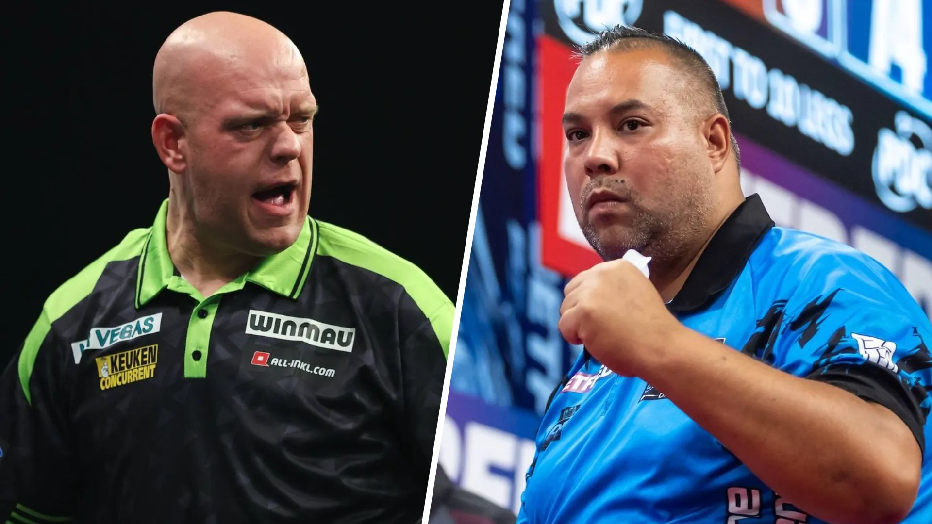 Michael van Gerwen & Jermaine Wattimena