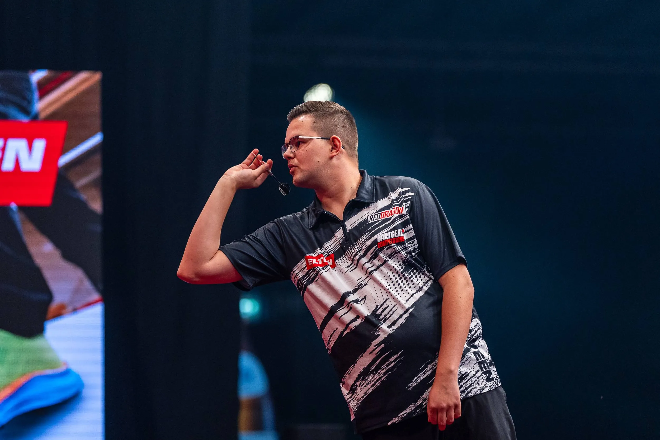 Gian van Veen in actie