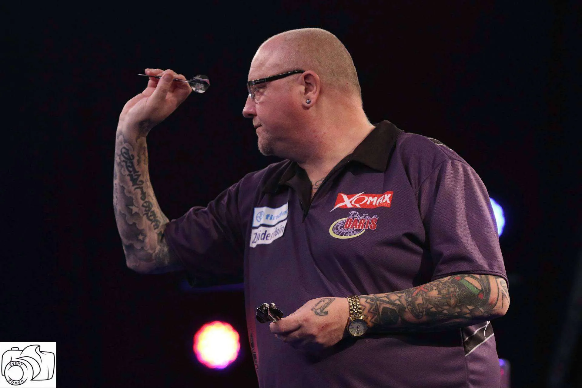 Hamilton meldt zich met armblessure af voor slotdag PDC Autumn Series na val