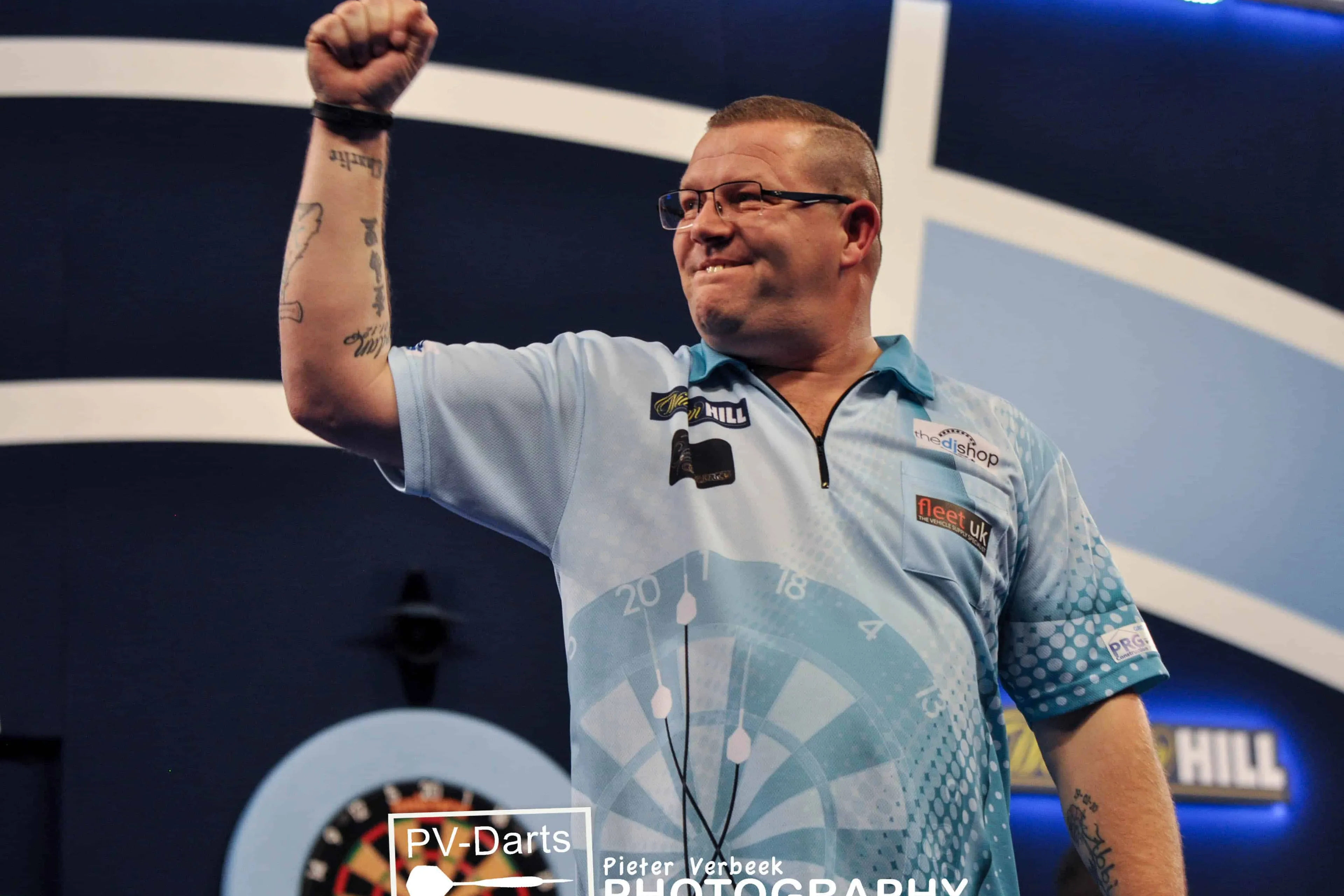 West op het nippertje naar dagzege in PDC Home Tour