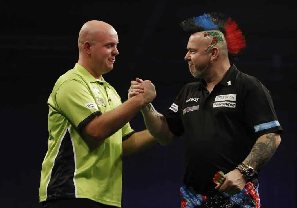 Van Gerwen, Wright en Price strijden tijdens WK Darts om nummer-één-positie op wereldranglijst