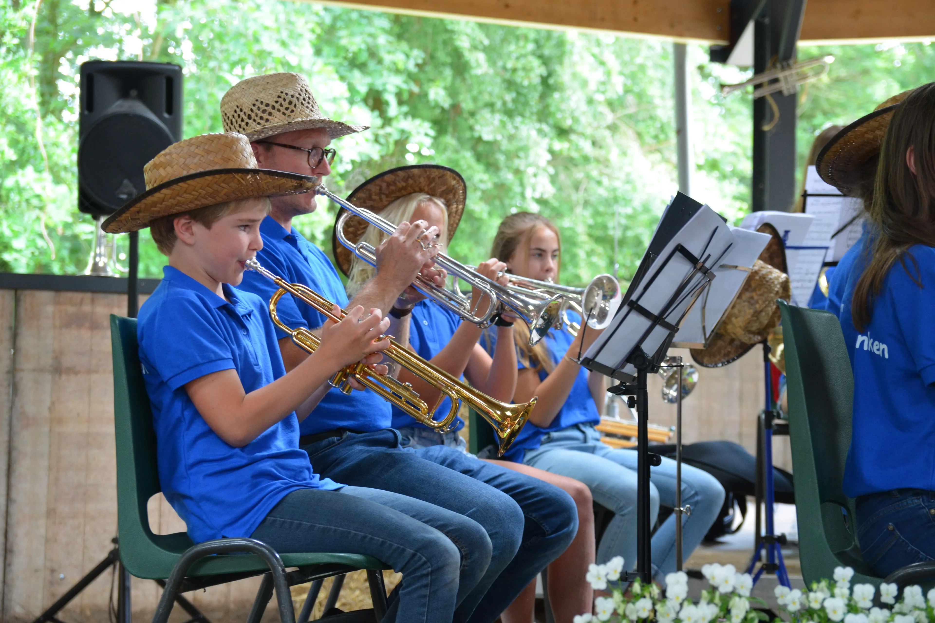 bergklanken in galop foto 2