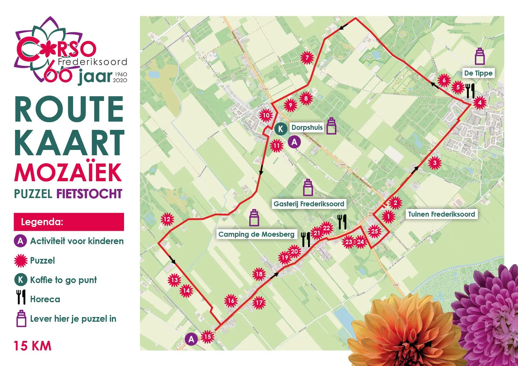frederiksoord routekaart