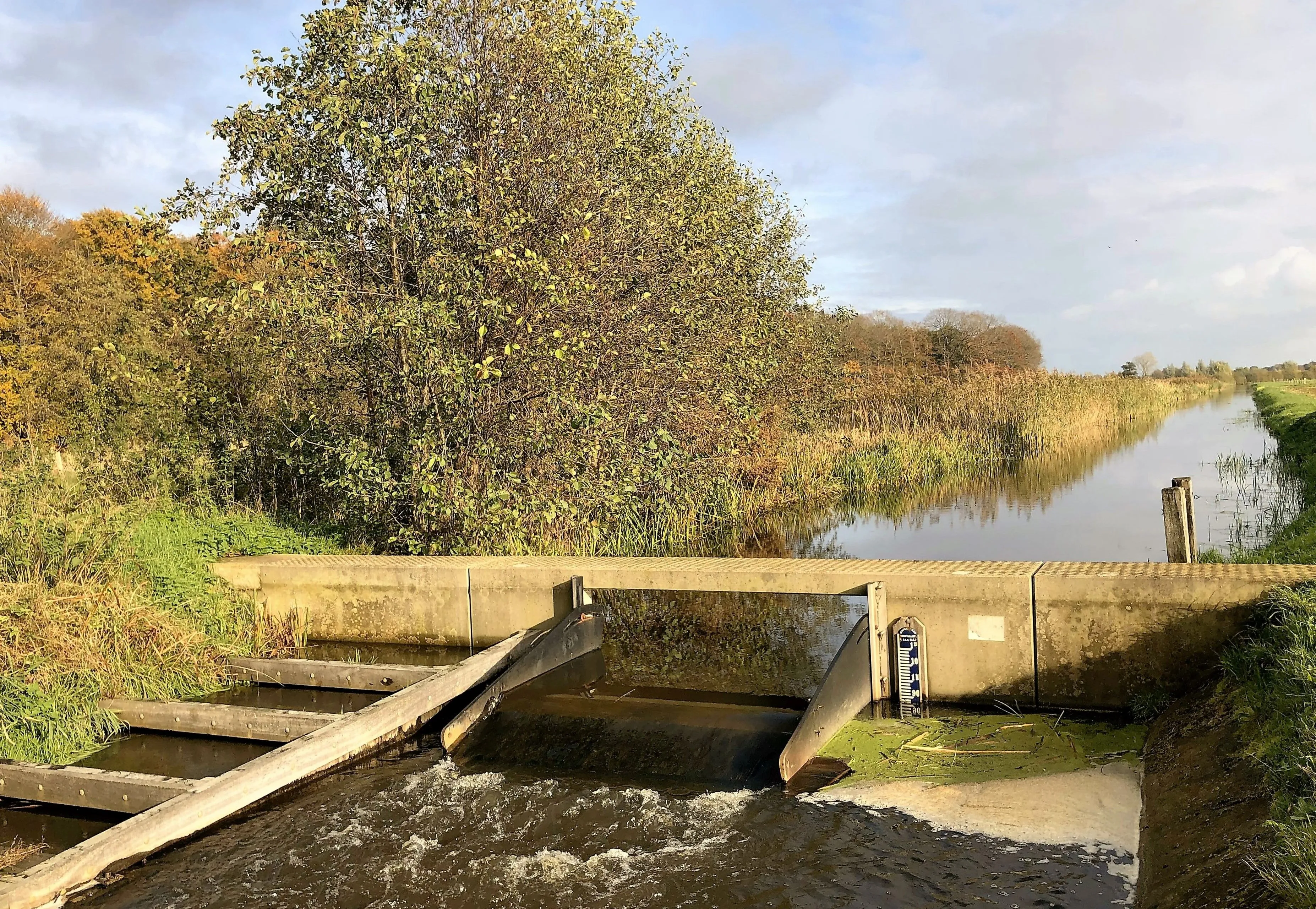 grondwater stuw