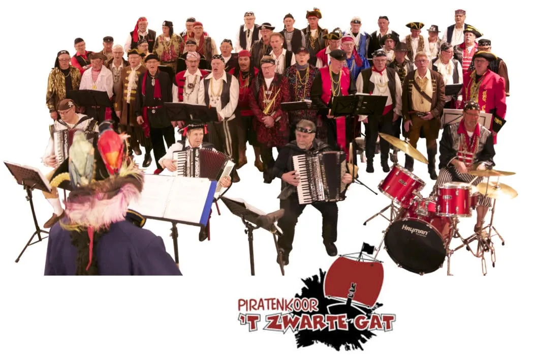 Piratenkoor ’t Zwarte Gat uit Zuidwolde zoekt jongere aanwas