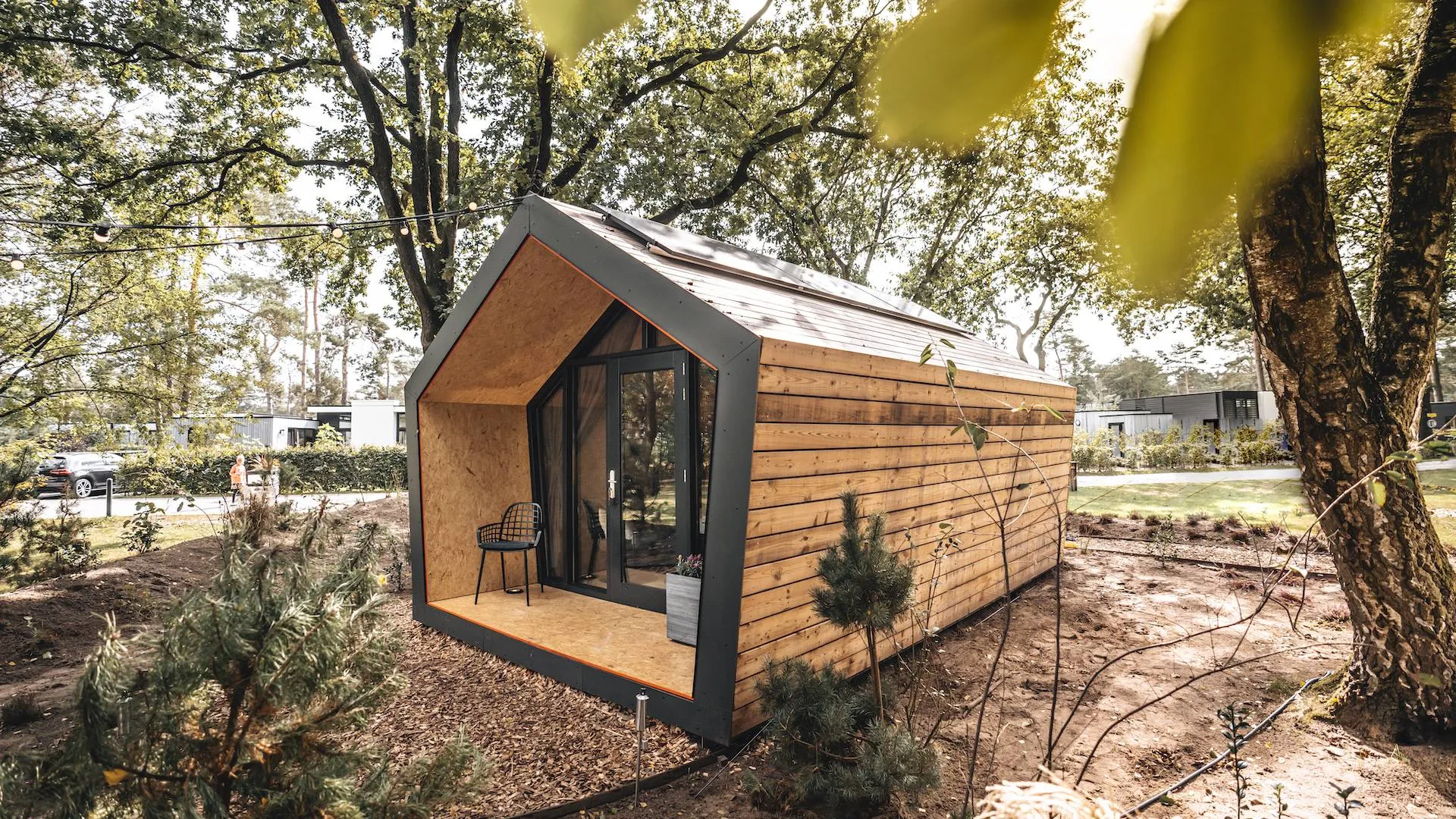 ruinen europarcs solo retreat tiny house vakantiepark ruinen