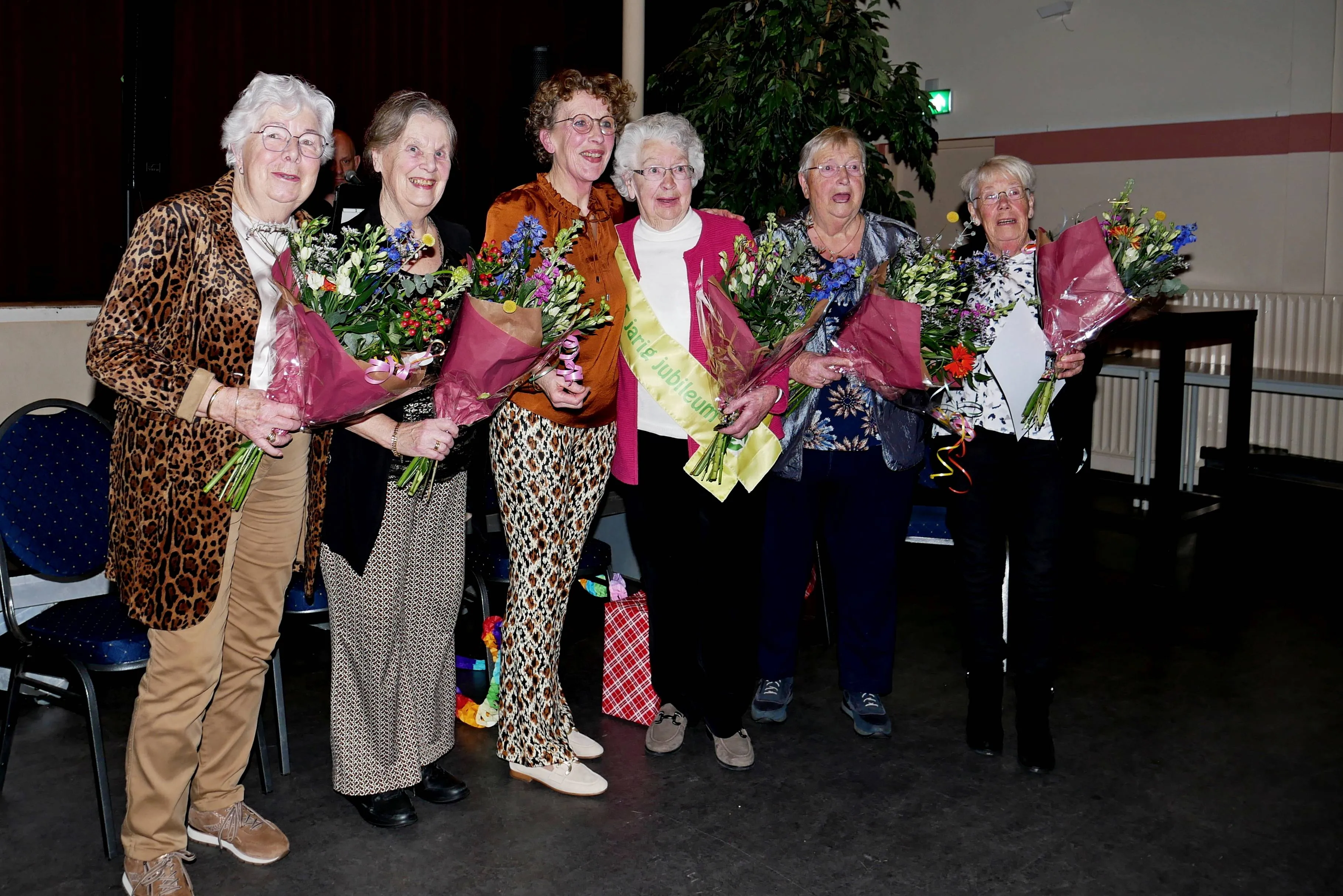 Roefie Morssink al 75 jaar lid van Vrouwen van Nu Ruinerwold