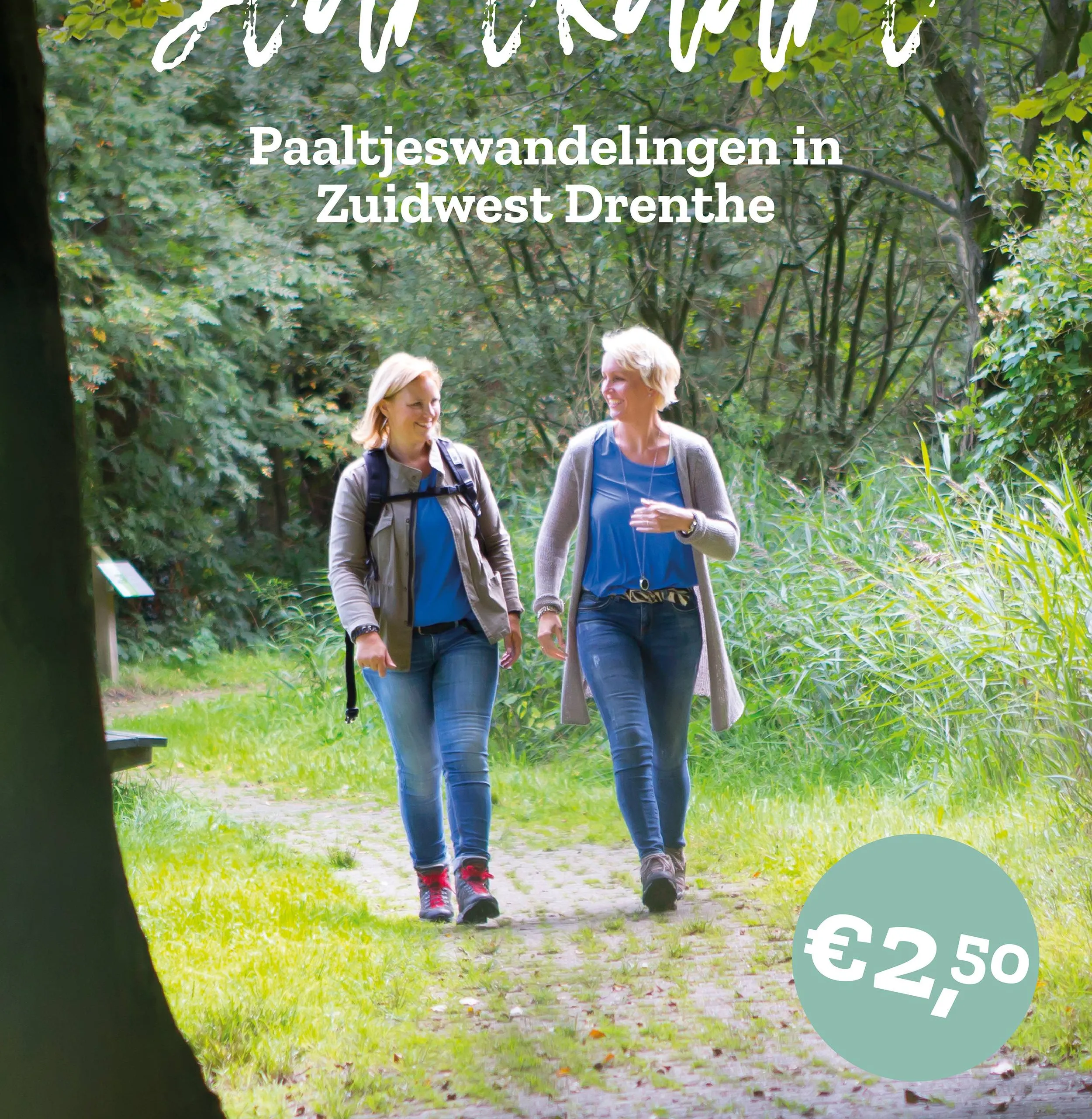 wandelroute startkaart zuidwest drenthe voorzijde