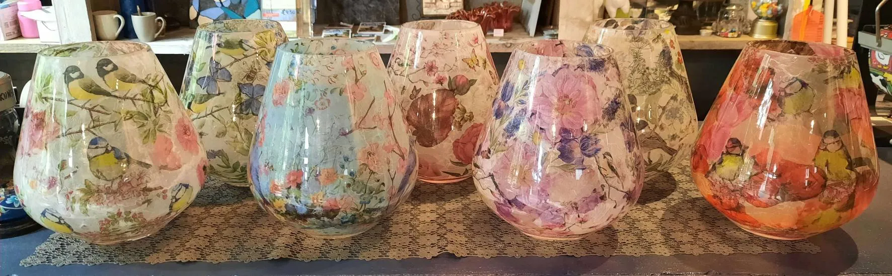 wol de wolden femke anne galerie atelier workshops vaas met servetten 1 gg