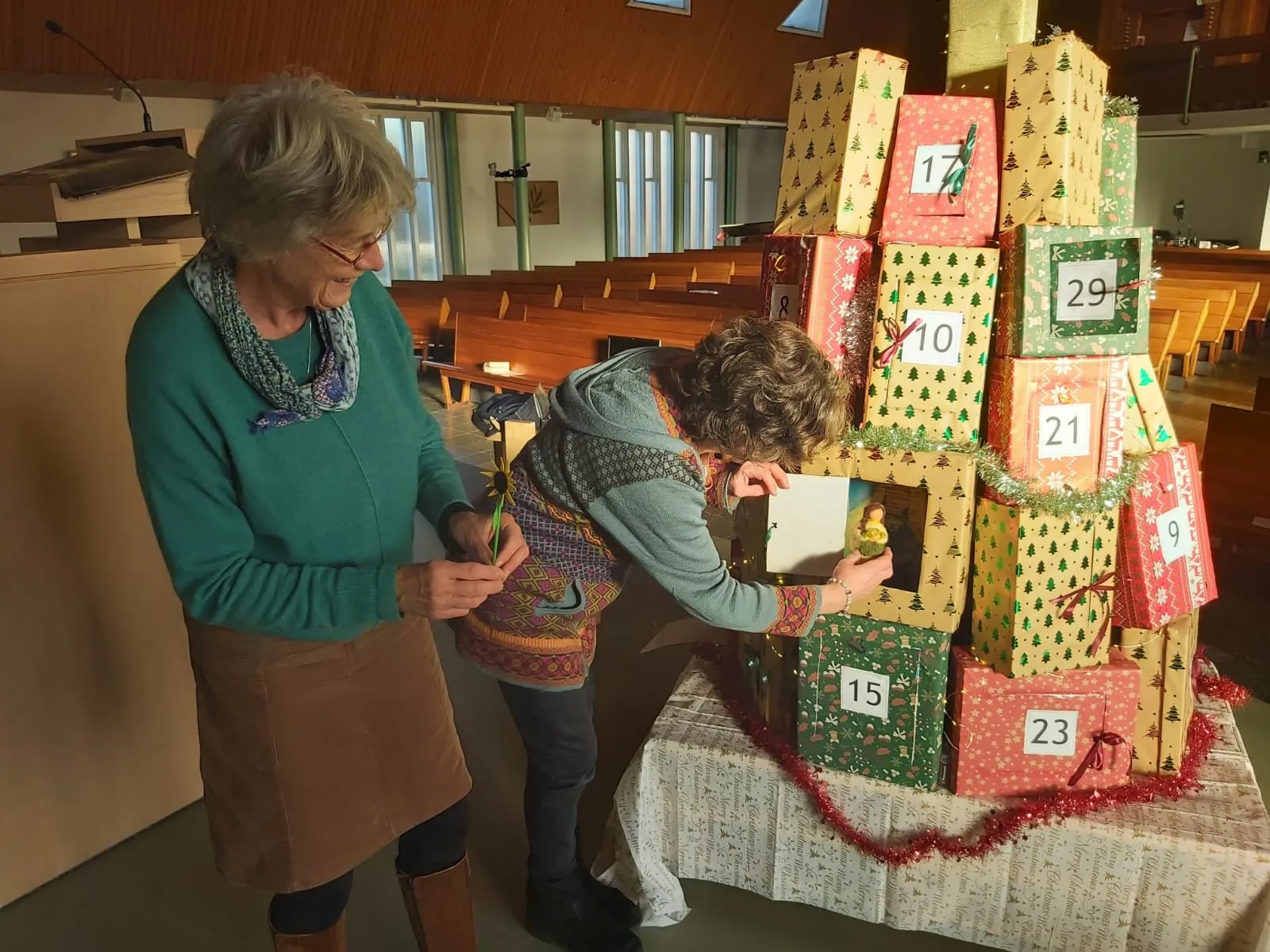 zuidwolde ontmoetingskerk adventsboom