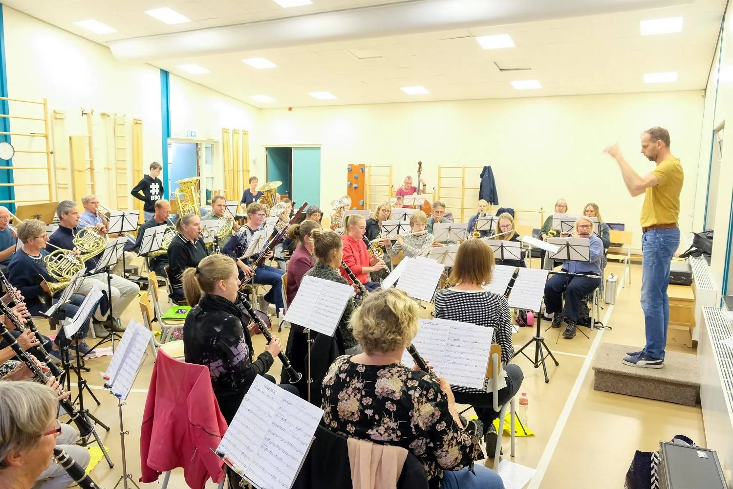 zuidwolde woudklank repetitie harmonieorkest foto hilchien leenheer
