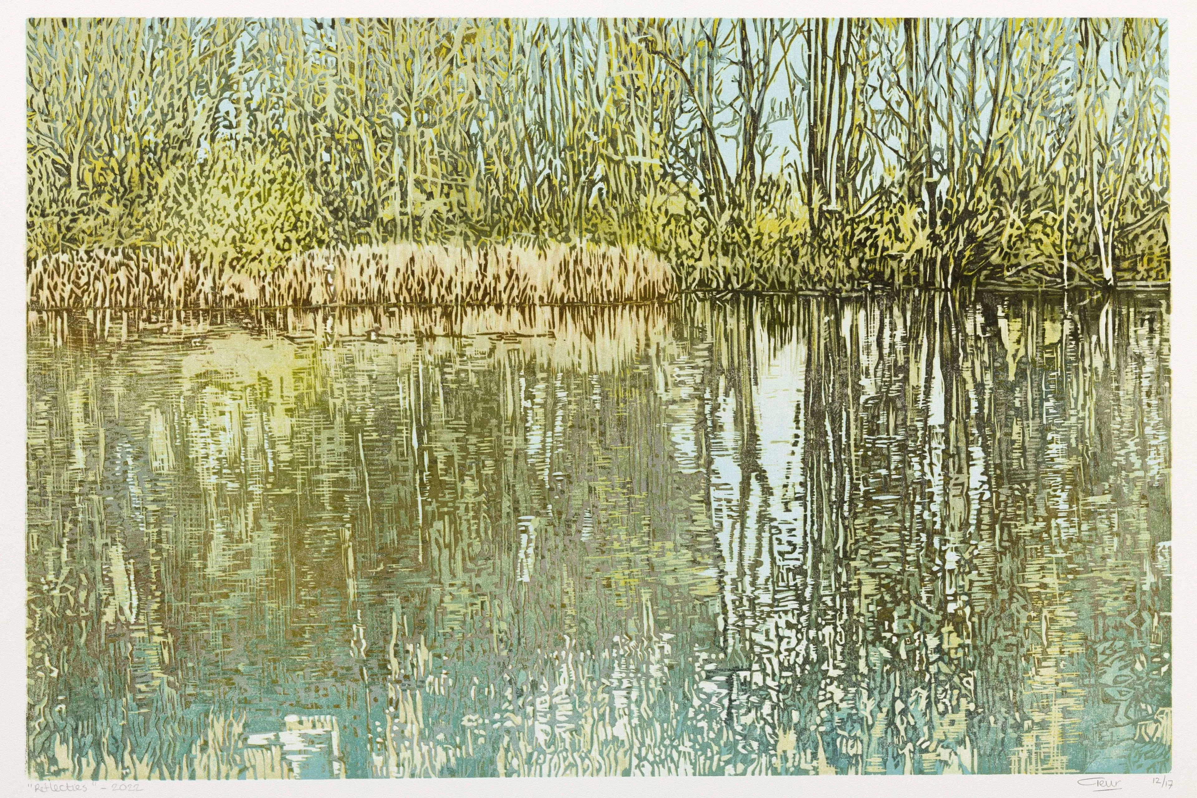 Kleurenhoutsneden blikvangers op najaarsexpositie Wildschutserve