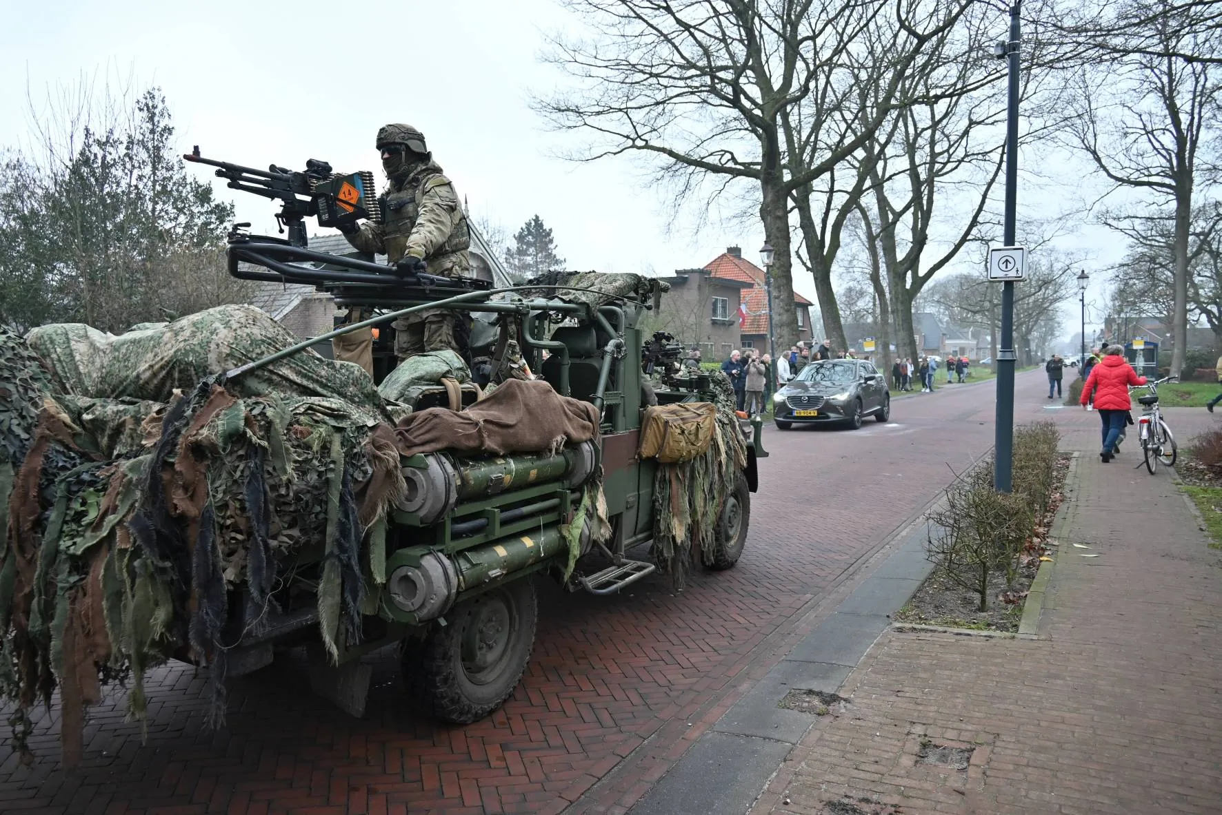Vierdaagse militaire oefening Falcon Spring in De Wolden