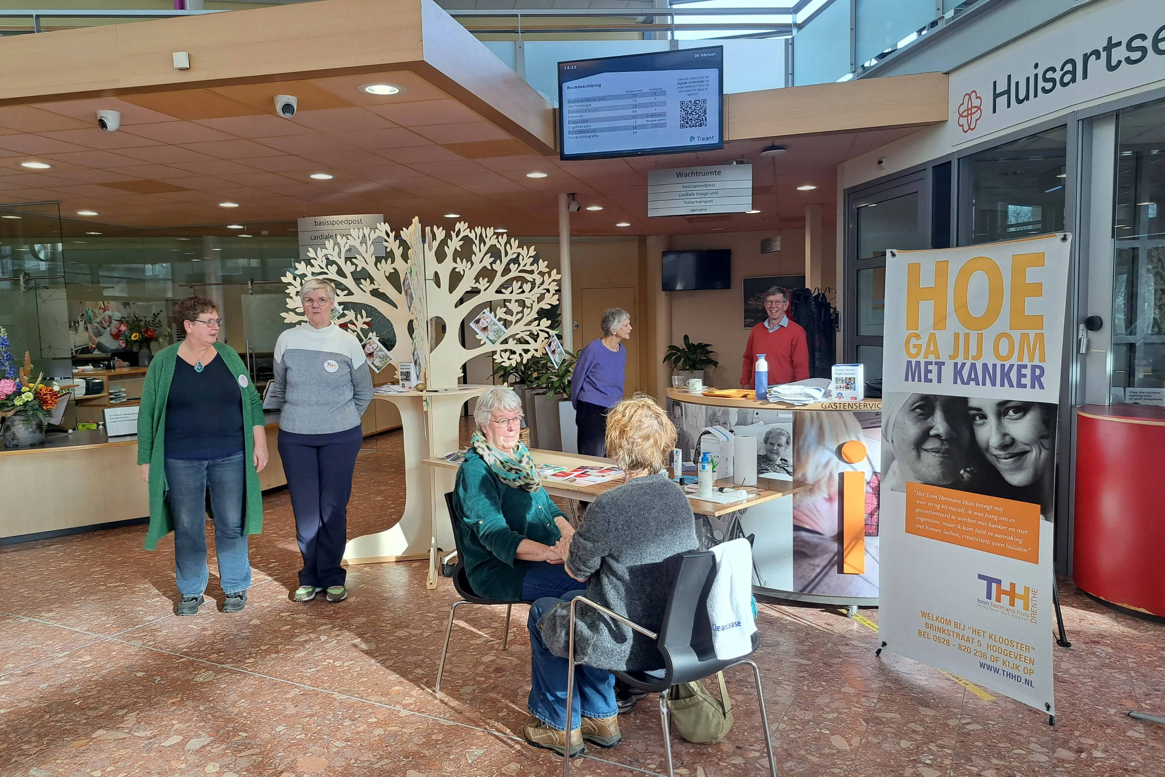 Hoogeveen Toon Hermans Huis biedt extra ondersteuning bij kanker