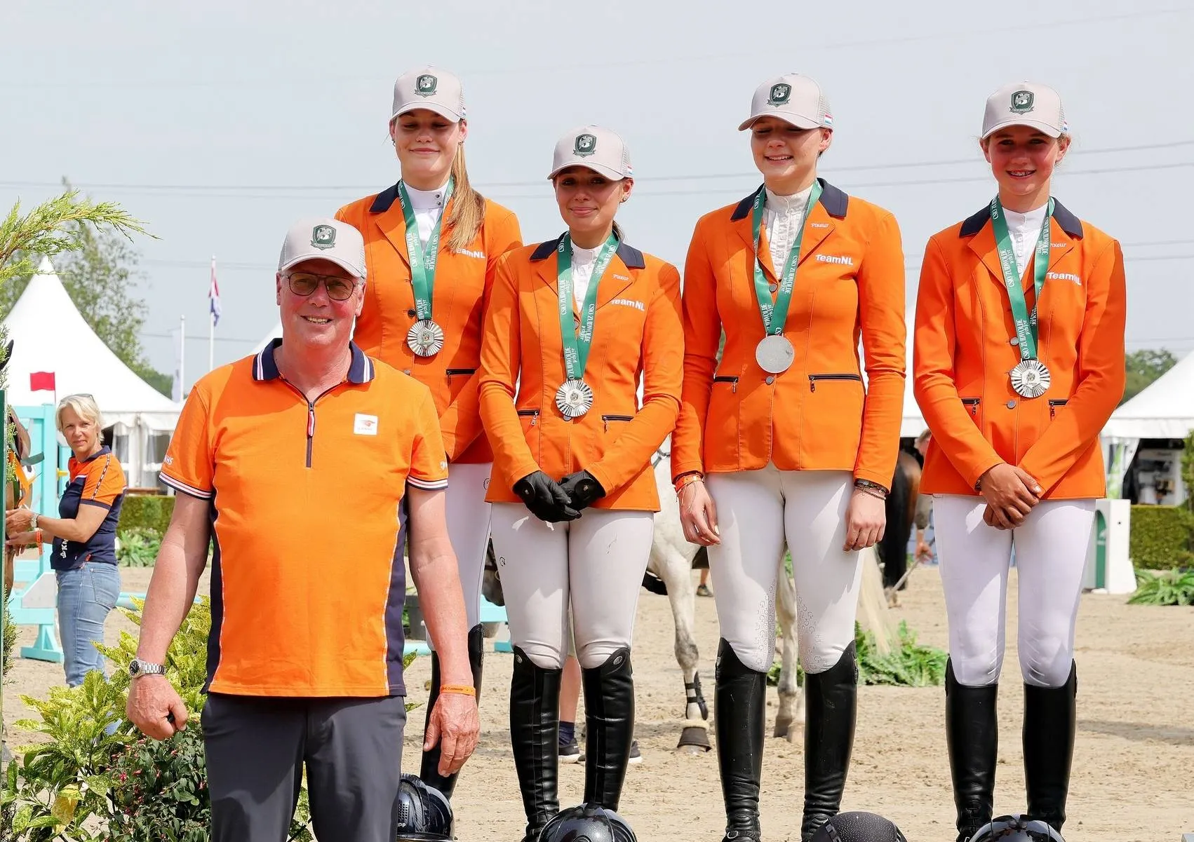 CSIO Junioren Nederland tweede foto Hans Khoe