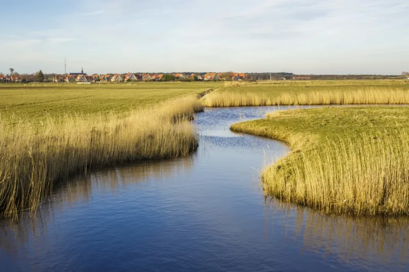 watergang op ameland