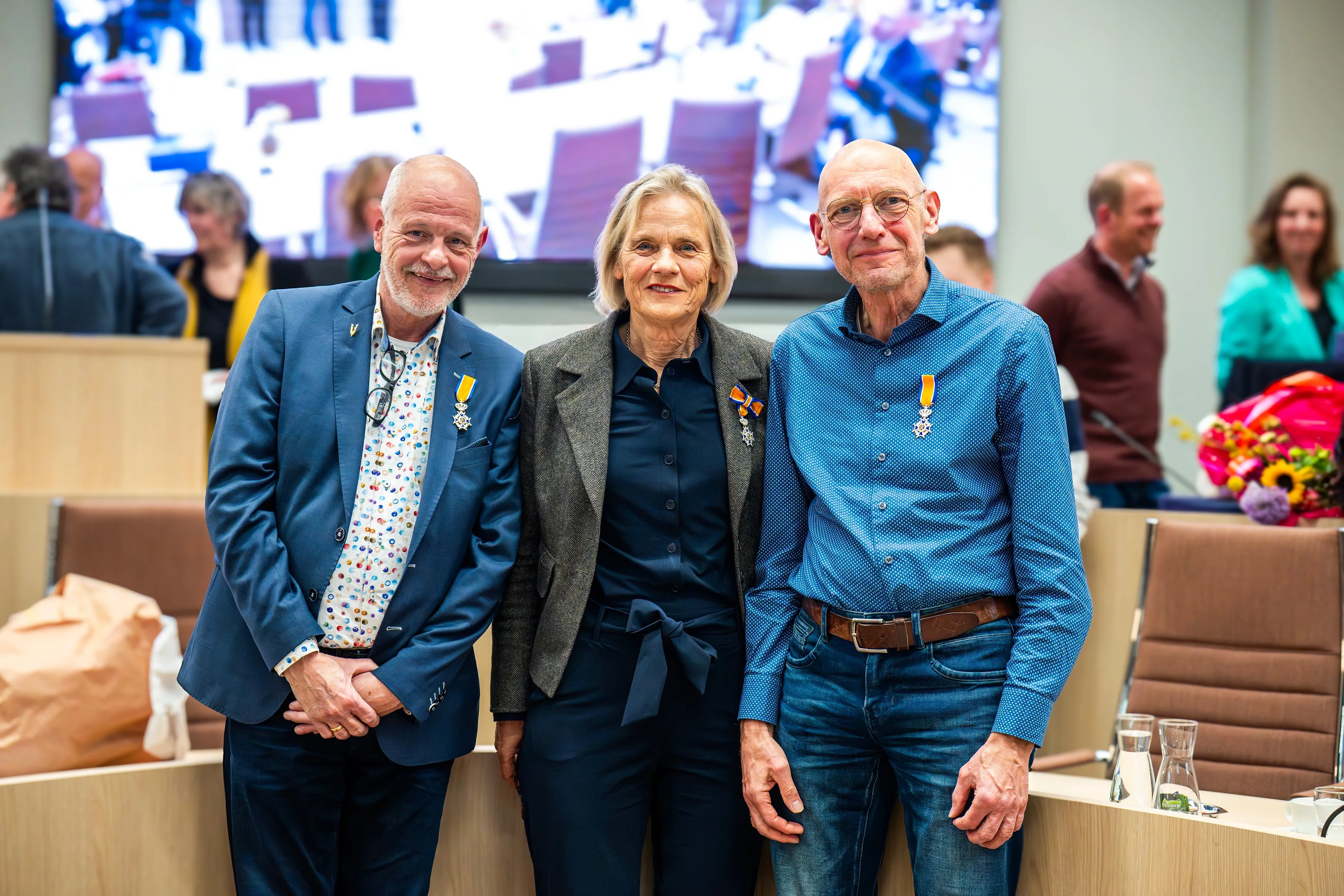 Koninklijke Onderscheiding afscheid gemeenteraad De Fryske Marren