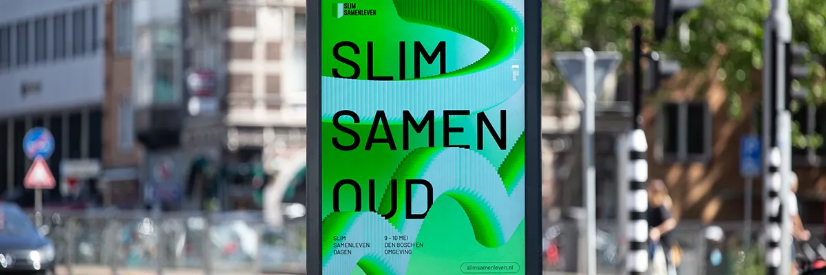 slim samenleven dagen buitenruimte mock up