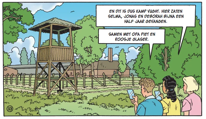 Deel uit strip De Erfenis 5 5 2025-NM Kamp Vught