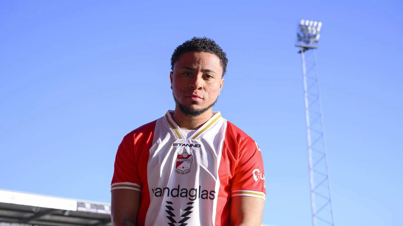 PERSBERICHT FC Emmen huurt Vicente Besuijen van Aberdeen - foto Cor Lasker