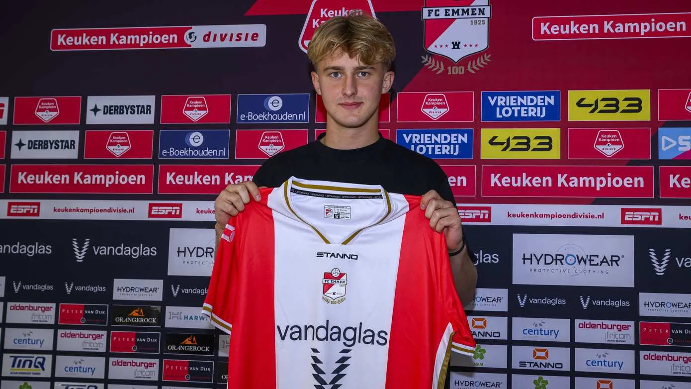 PERSBERICHT FC EMMEN HUURT PHILIP SØNDERGAARD