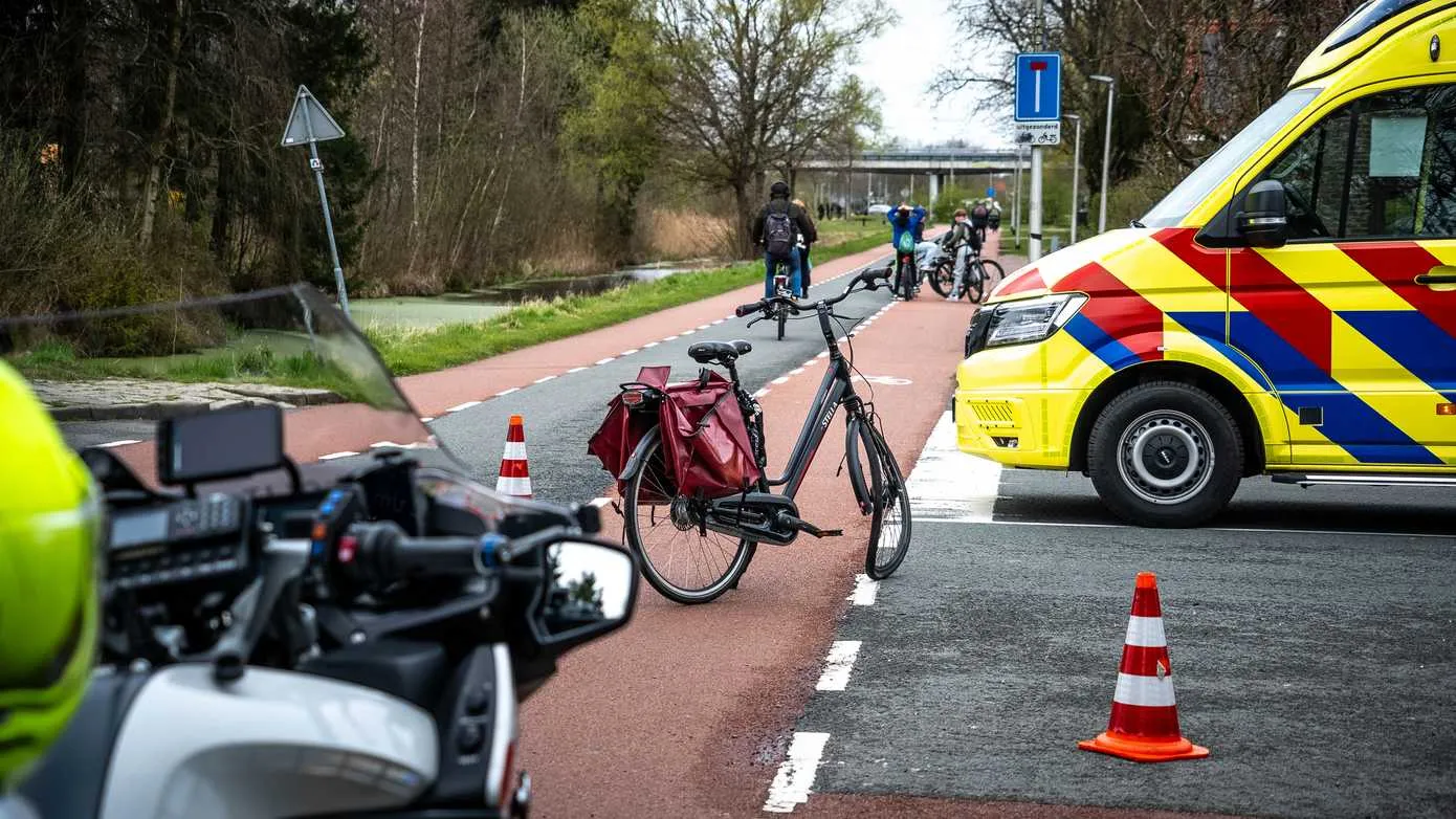 Gewonde bij ongeluk tussen fietser en auto