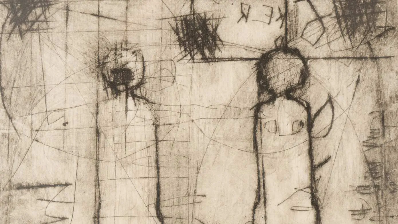 Anton Heyboer - Twee Figuren (1960)